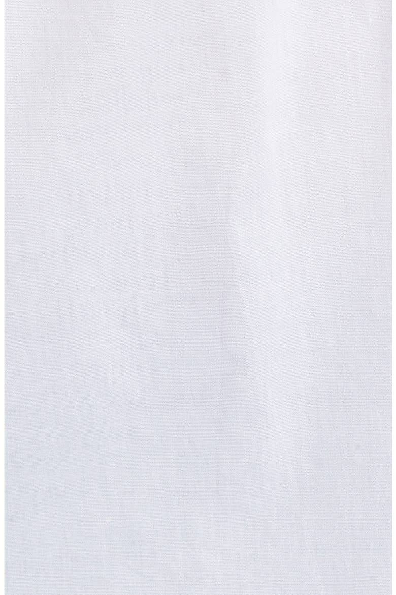 Off the Shoulder Poplin Shirt, Alternate, color, WHITE