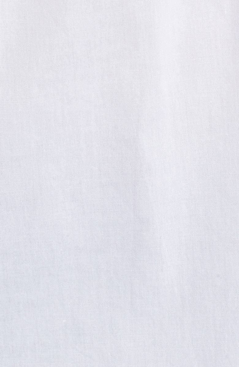 Bobeau Off the Shoulder Poplin Shirt, Alternate, color,