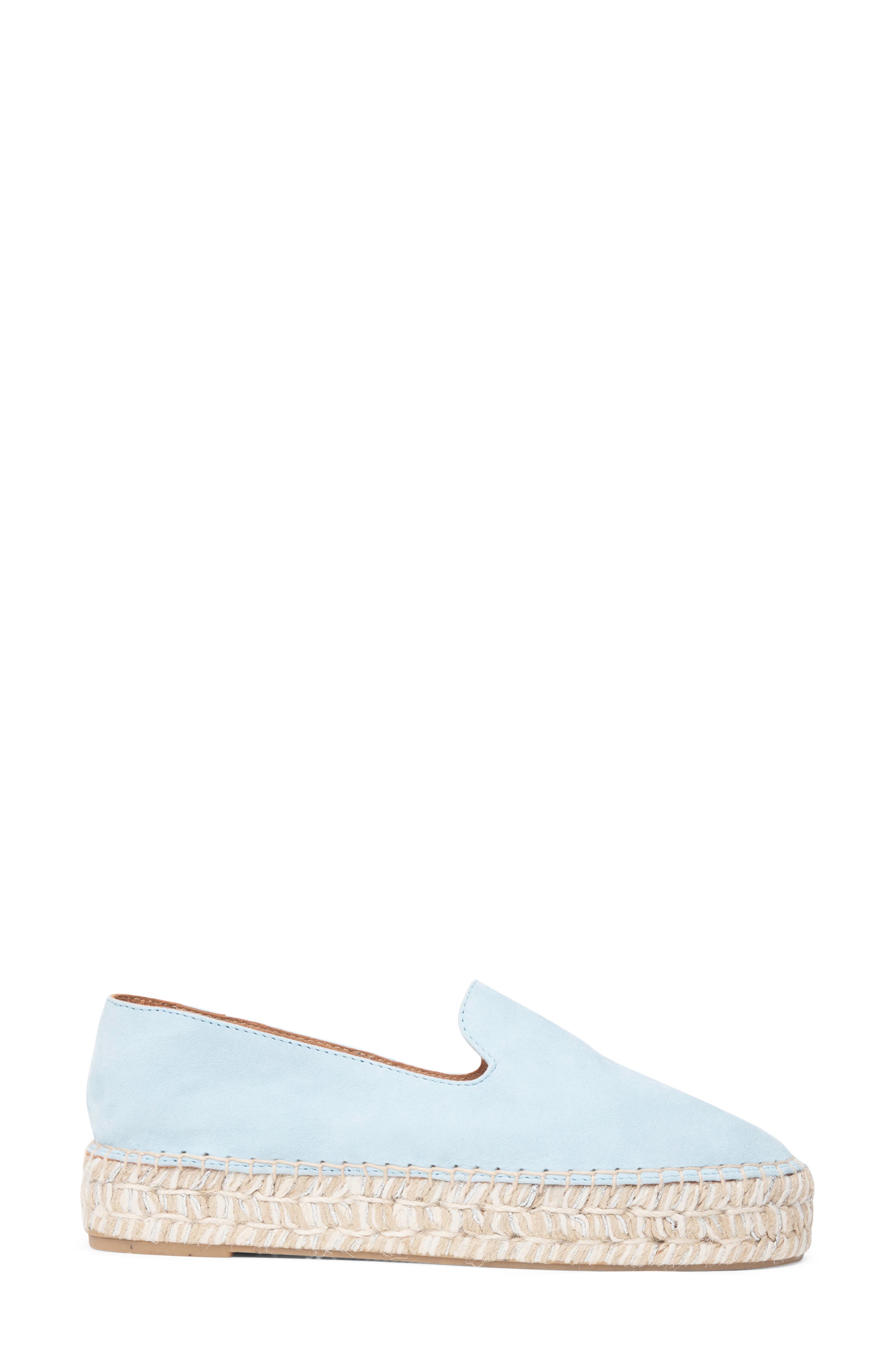 Avery Platform Epsadrille Flat, Alternate, color, SKY BLUE