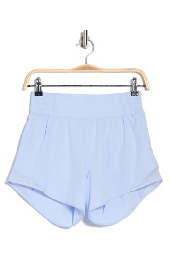Shop Gottex Mesh Woven Shorts In Sky Blue