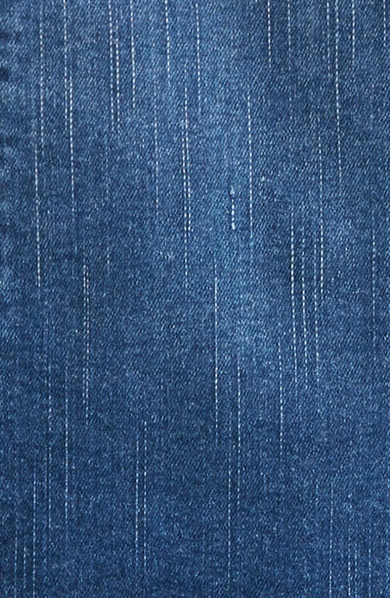 Treasure & Bond Kids' Denim Miniskirt, Alternate, color, Mid Indigo Wash