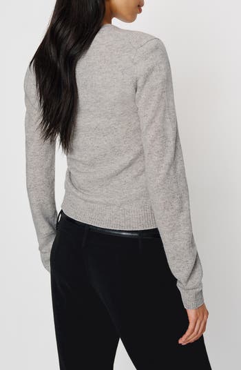 Lian Cashmere Crewneck Crop Sweater