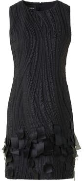 Akris Waves Jacquard Sheath Dress