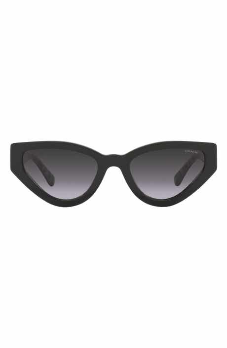 COACH 52mm Cat Eye Sunglasses