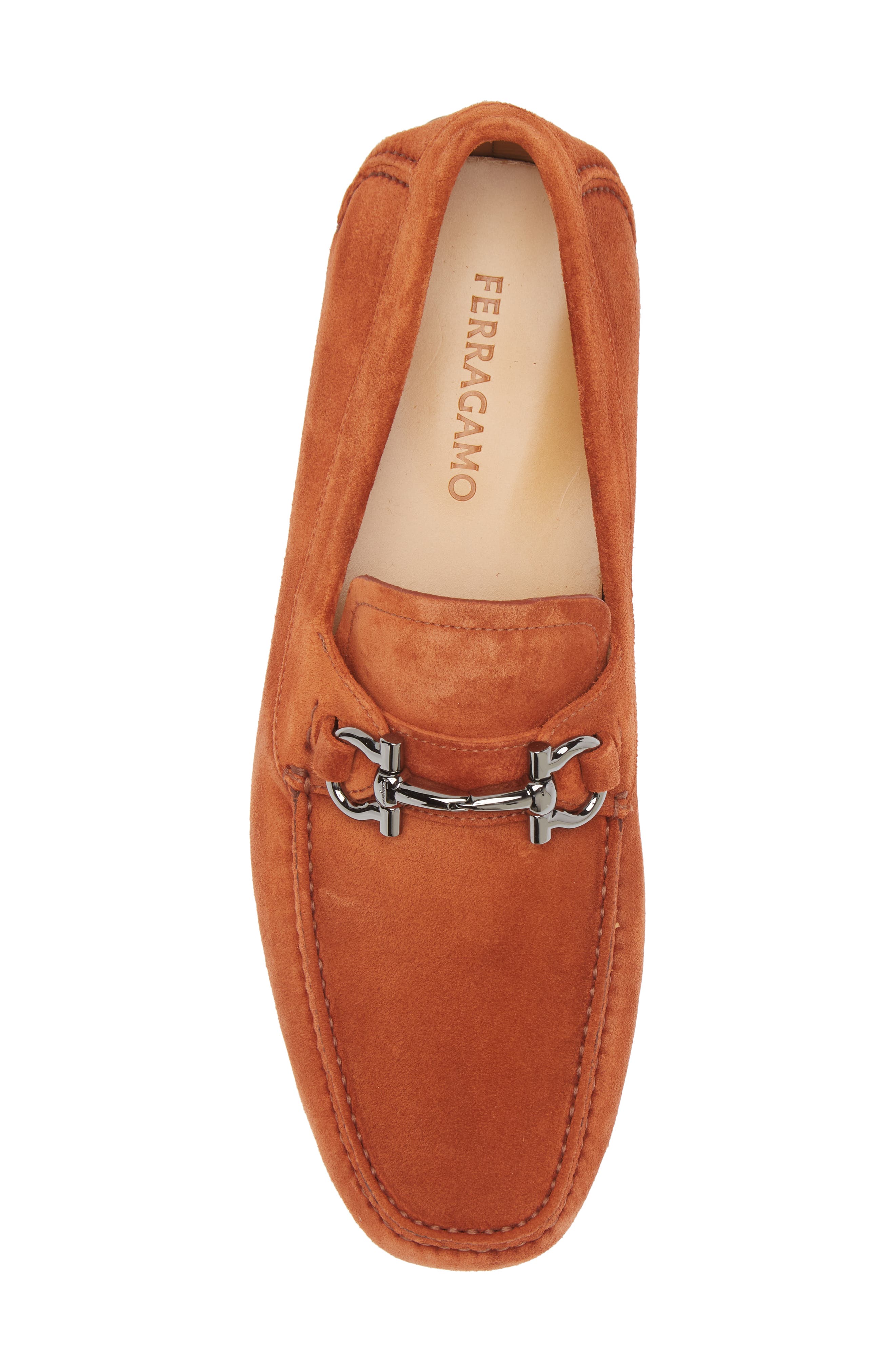 FERRAGAMO Parigi Bit Driving Loafer, Alternate, color, 