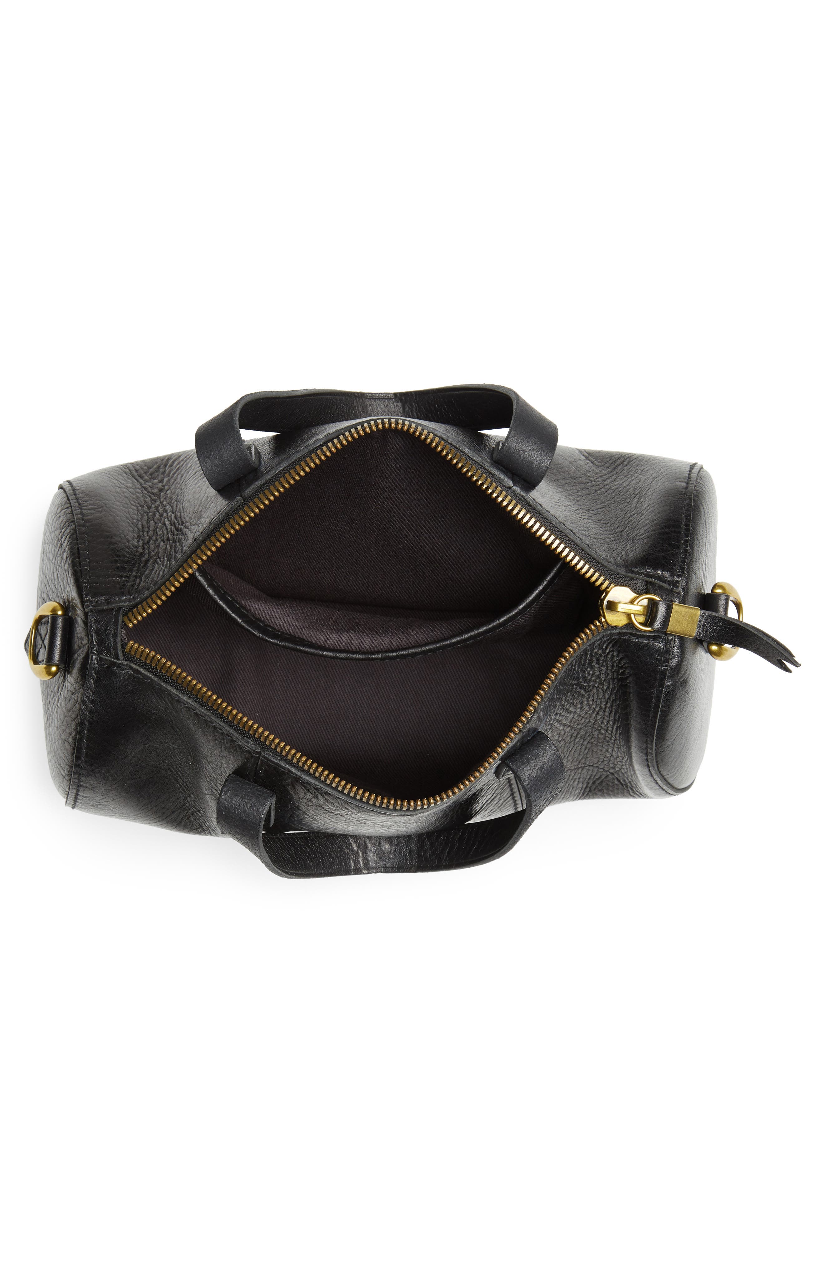 The Mini Transport Duffle Bag, Alternate, color, TRUE BLACK