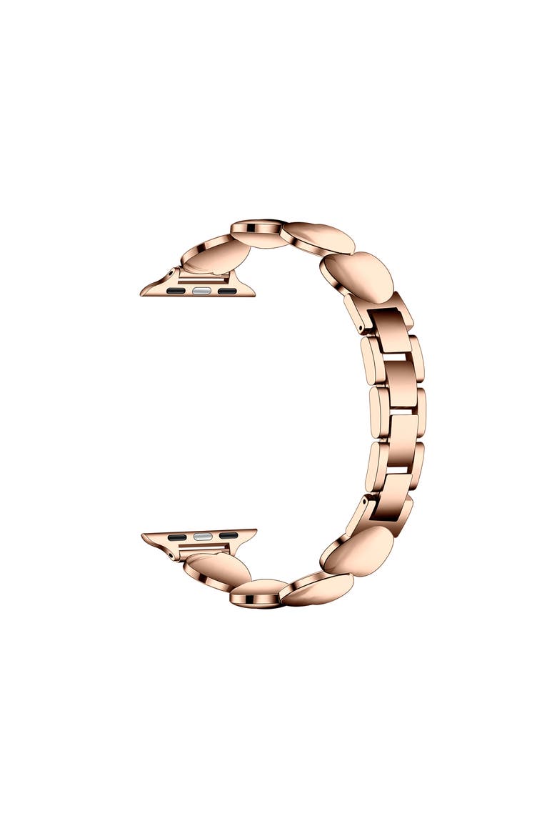 Aphrodite Heart Metal Band for Apple Watch, Alternate, color, Rose Gold