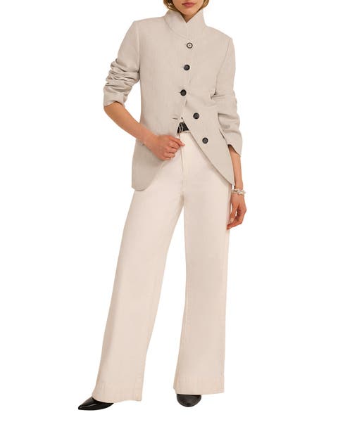 High Neck Blazer