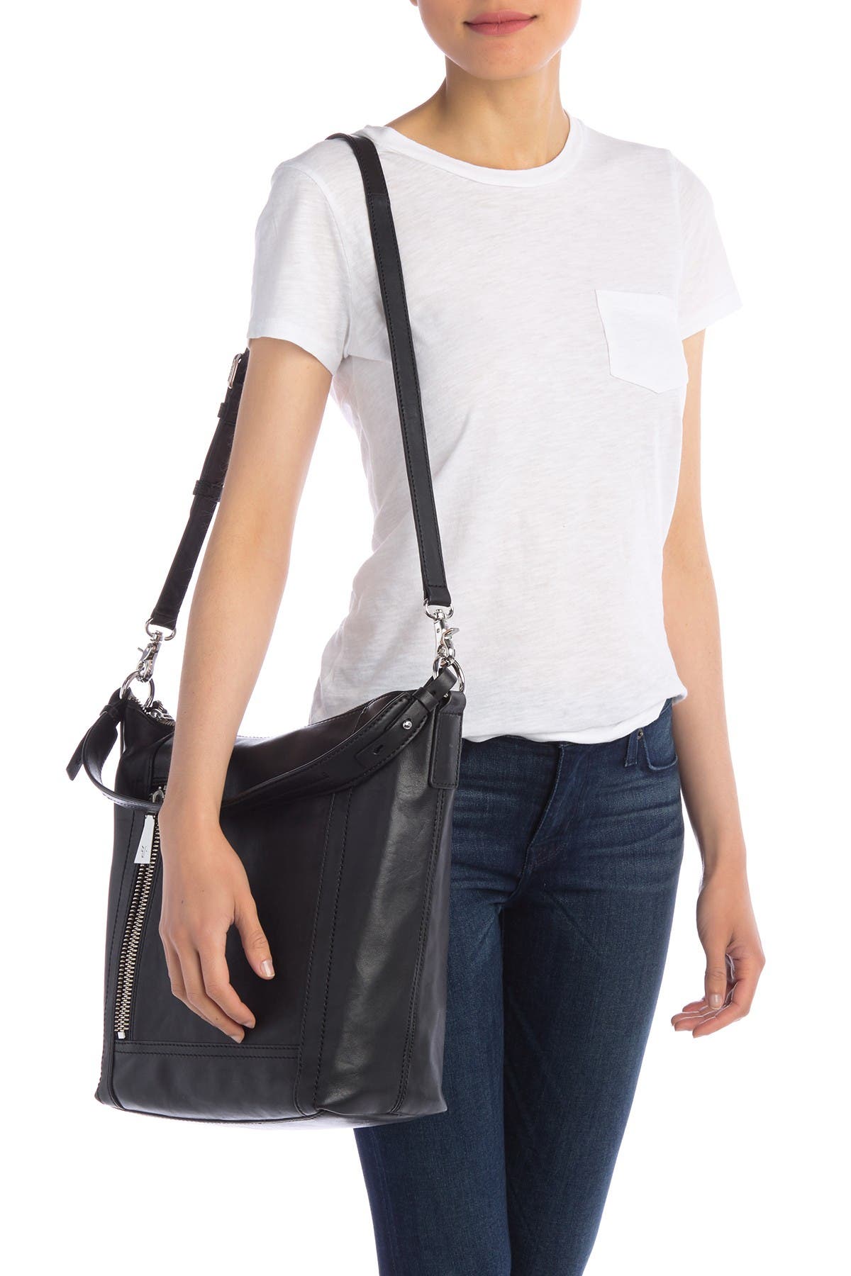 Frye Lena Leather Hobo (Women) | Nordstromrack