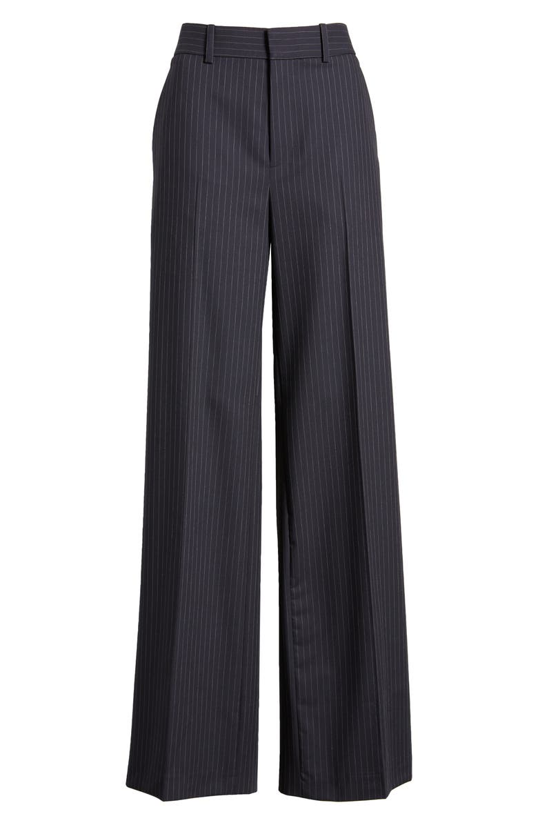 FRAME Pinstripe Straight Leg Pants | Nordstromrack