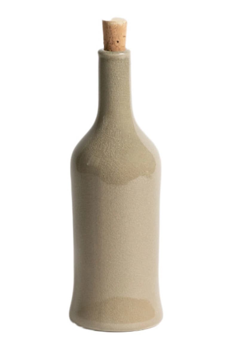 Stoneware Olive Oil Dispenser | Brutto 21 oz, Main, color, Linen