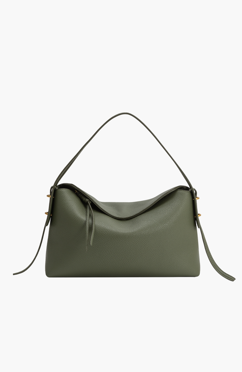 Emory Recycled Vegan Leather Top Handle Bag
