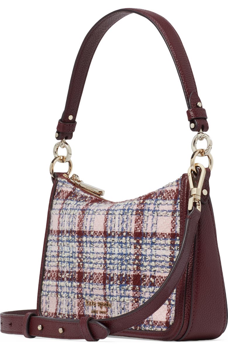 Kate Spade New York hudson tweed medium convertible crossbody bag, Alternate, color,