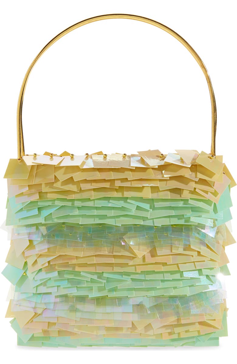 VANINA Le Tutu Sequin Top Handle Bag, Alternate, color,