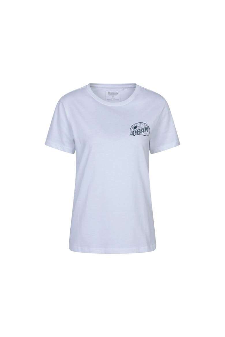 Oban Relaxed Fit Short-Sleeved T-Shirt, Main, color, White