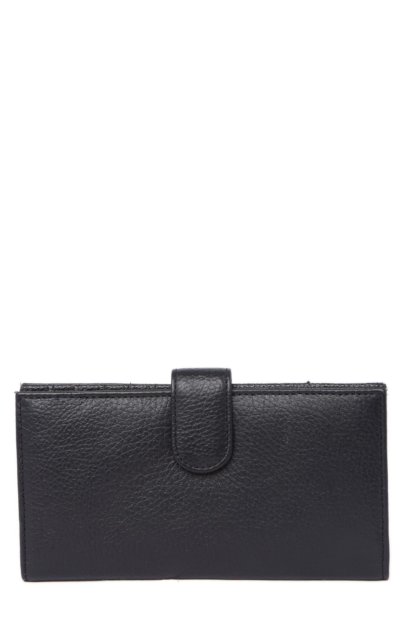 MUNDI SMALL LEATHER GOODS MUNDI Slim Leather Clutch Continental Wallet