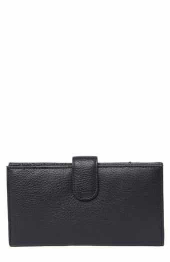 MUNDI SMALL LEATHER GOODS MUNDI Slim Leather Clutch Continental Wallet