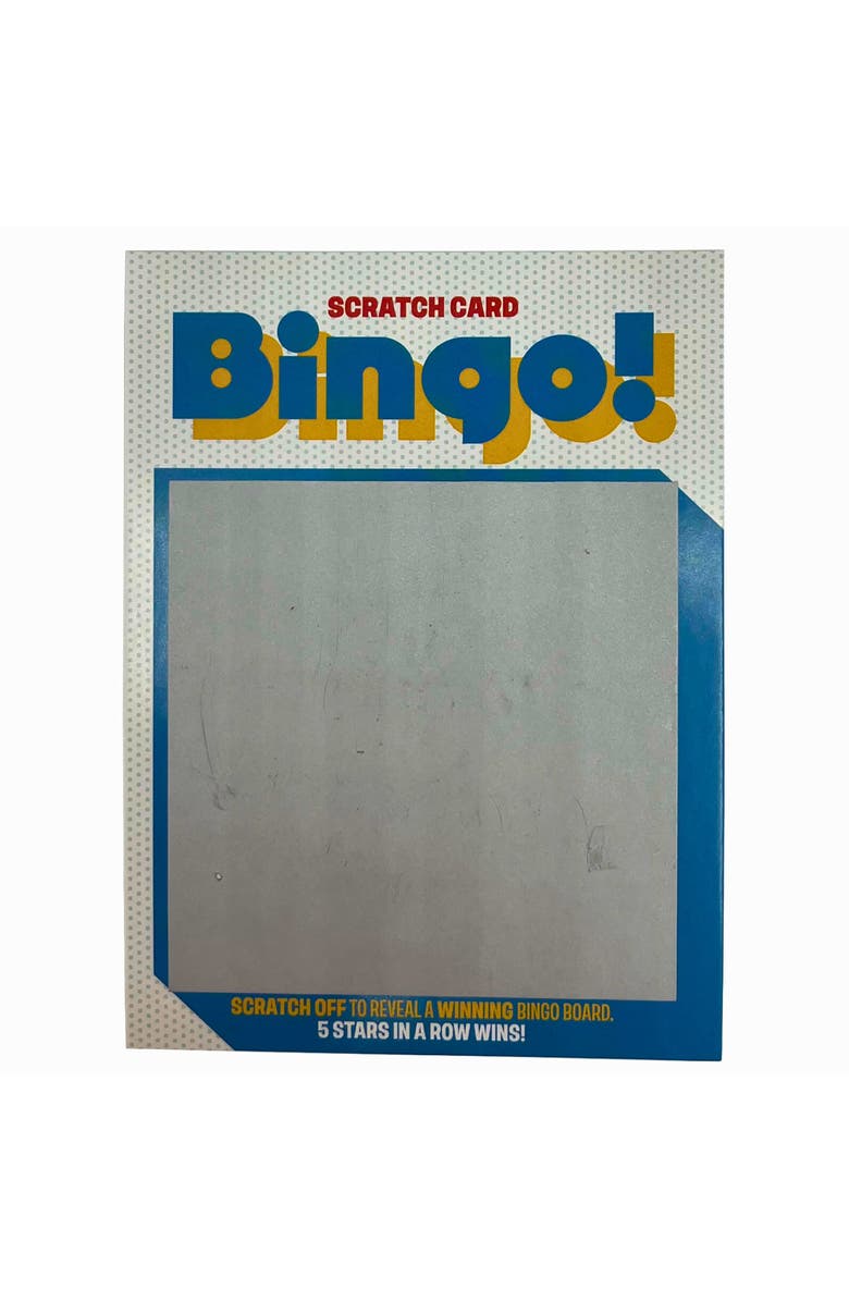 Grand Prix International Bingo Scratch Card Game Party Game, Alternate, color, Multicolored