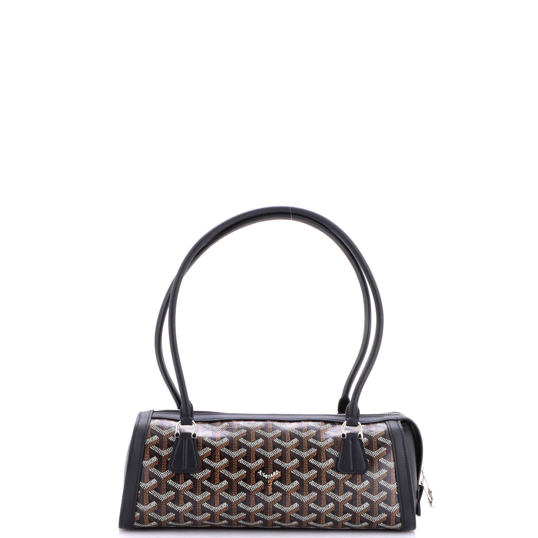 Bonbonniere Bag Coated Canvas, Alternate, color, Black