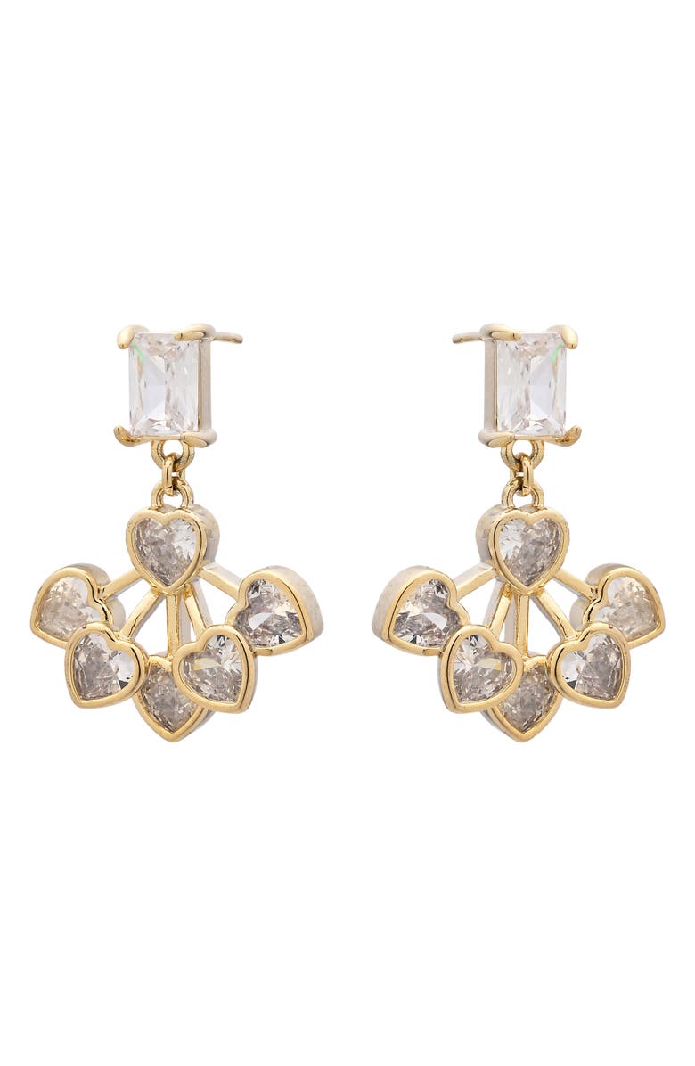 EYE CANDY LOS ANGELES Camila Drop Earrings, Alternate, color, Gold