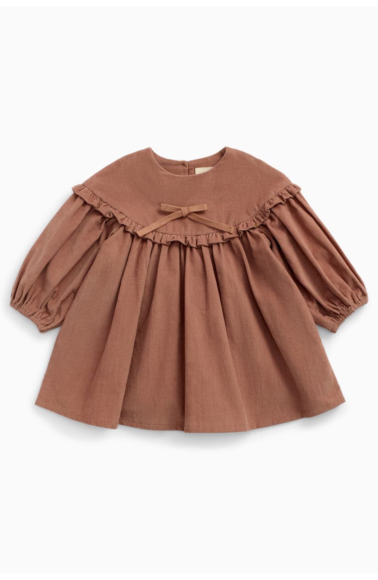 MORI Corduroy Dress, Main, color, Mocha Mousse