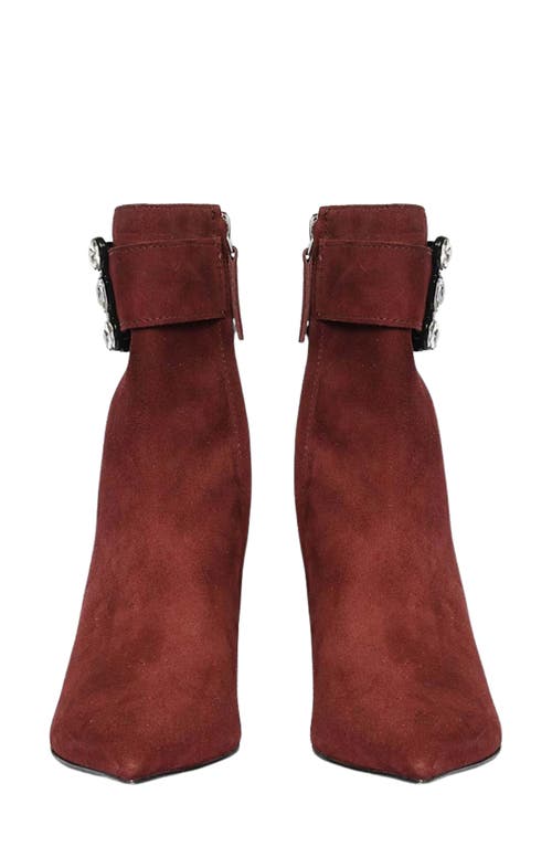 Saint G Eishi Pointed Toe Bootie In Brown