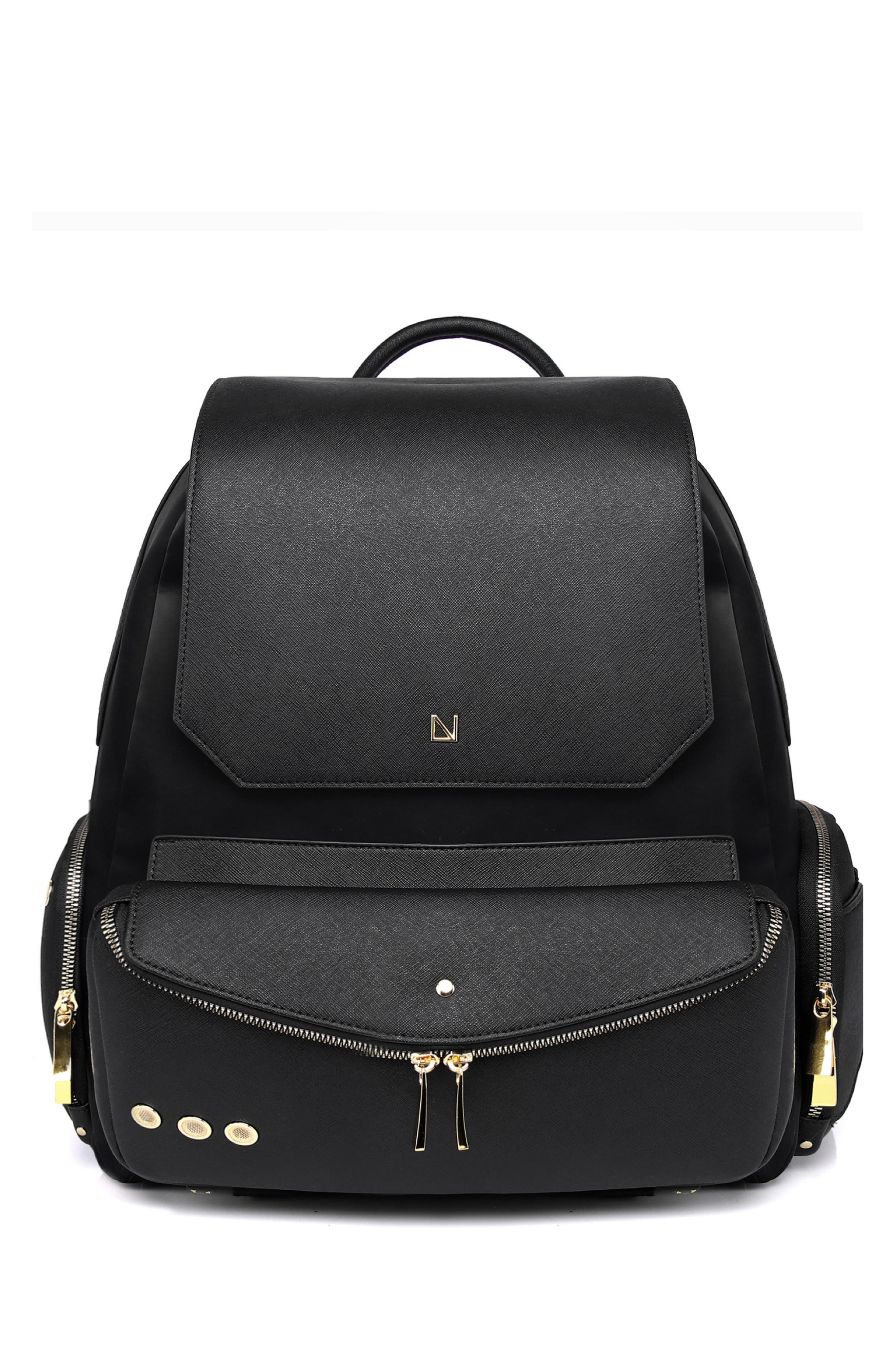 Lux and Nyx Zoe 15-inch Laptop Backpack with Detachable Clutch, Main, color, 