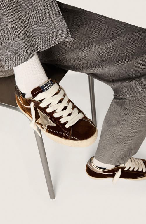 Golden Goose Super-star Low Top Sneaker In Multi