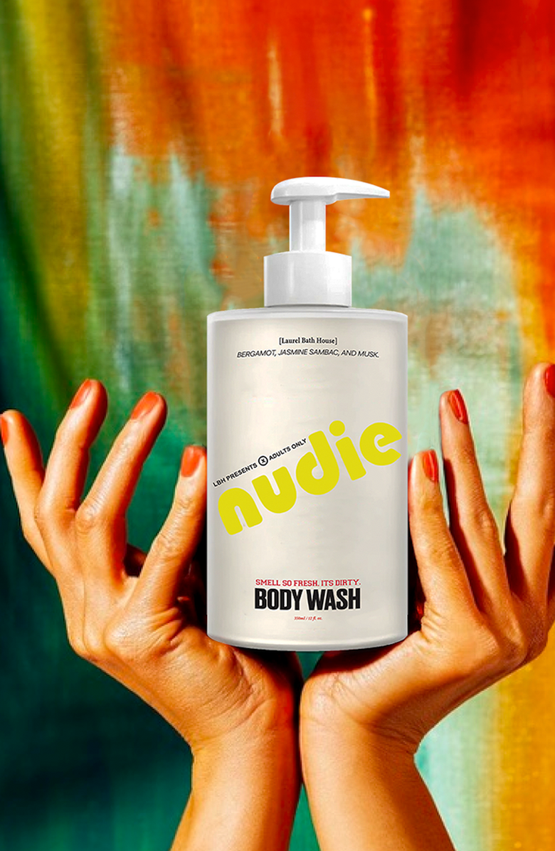 Laurel Bath House Nudie Gel Body Wash, Alternate, color, Single (350Ml)