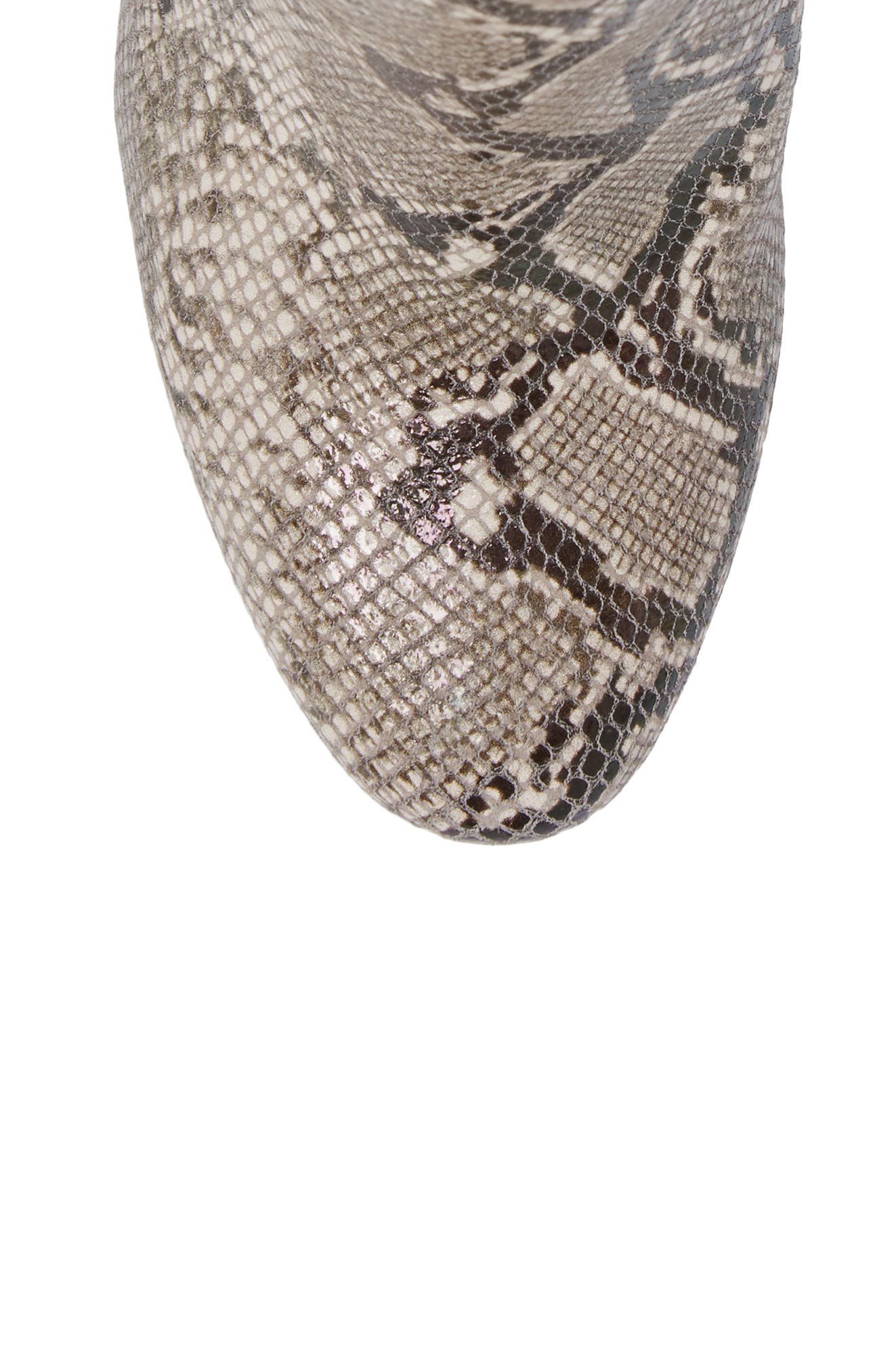 Destilly 2 Bootie, Alternate, color, NATURAL SNAKE PRINT LEATHER
