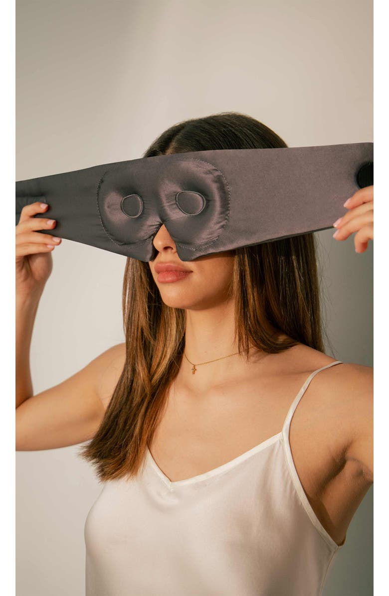 Drowsy Sleep Co. Eyelash Protecting Sleep Mask, Alternate, color, Moonlight Shadow