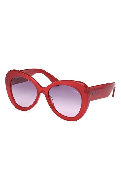 Pucci Emilio 56mm Round Sunglasses In Multi