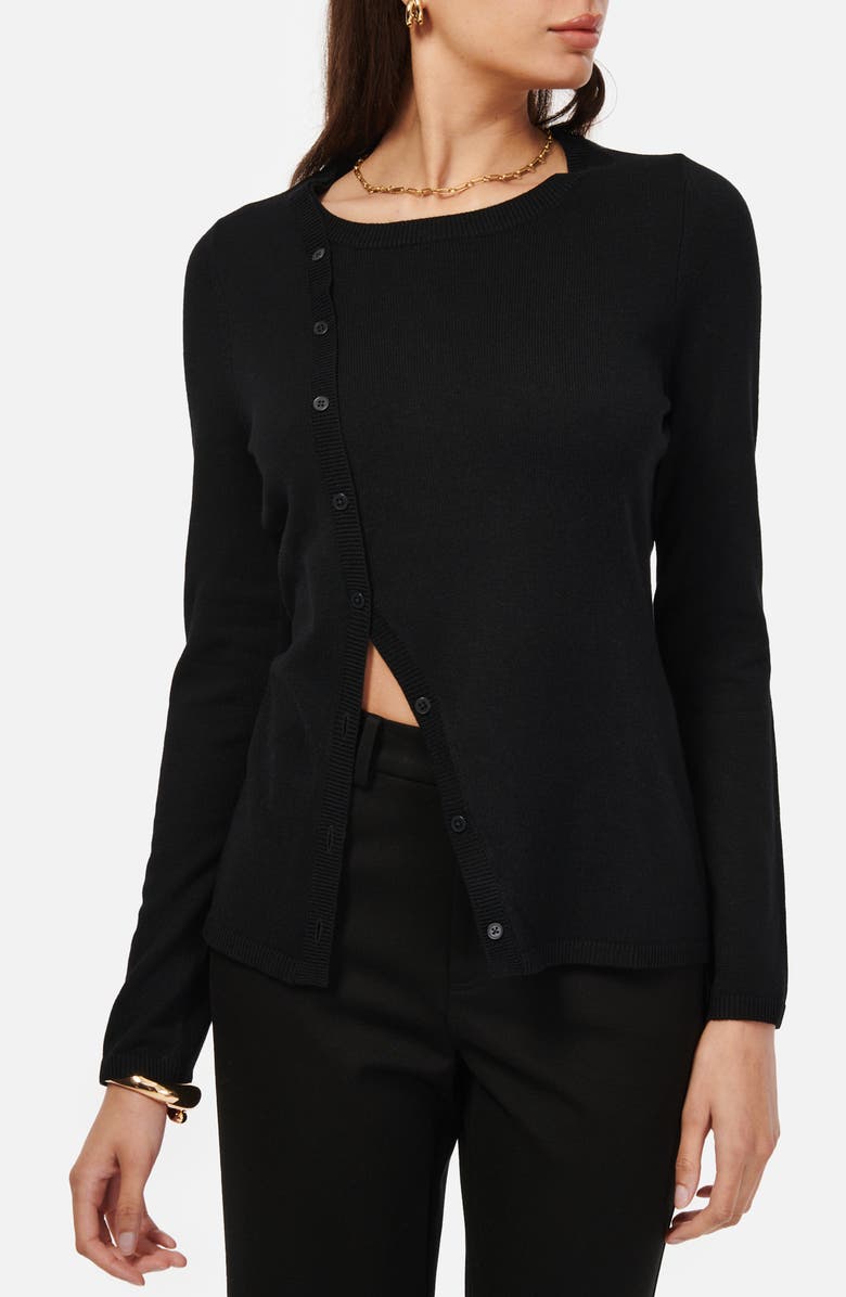 CAMI NYC Collei Asymmetric Button Sweater, Main, color,