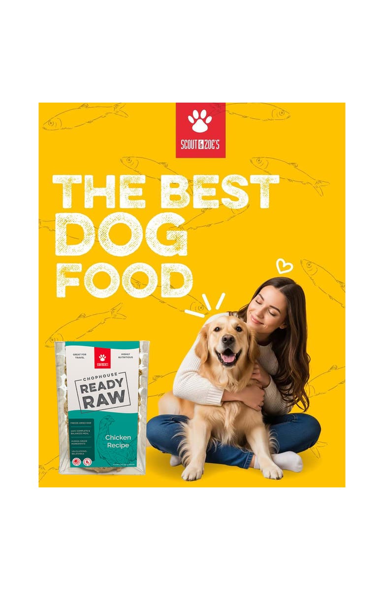 Scout & Zoe's Chophouse Ready Raw, Chicken, 9 Dog Food Freeze Dried Patties, Alternate, color, Multicolored