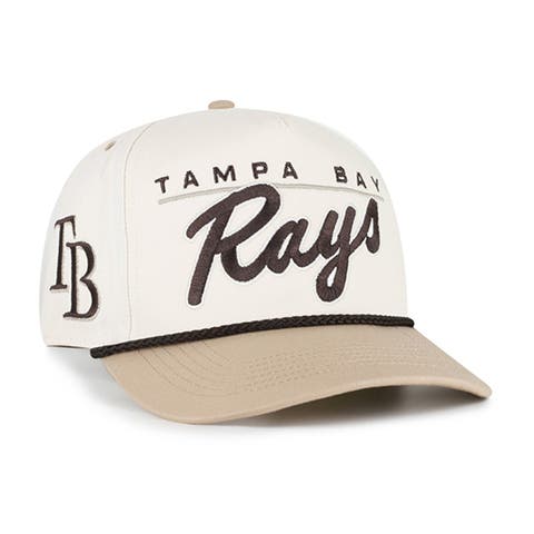 Men's '47  Natural/Tan Tampa Bay Rays Neutral Terrain Hitch Rope Adjustable Hat