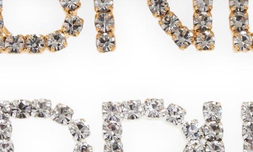 Tasha 2-pack Crystal Embellished Bride Bobby Pins