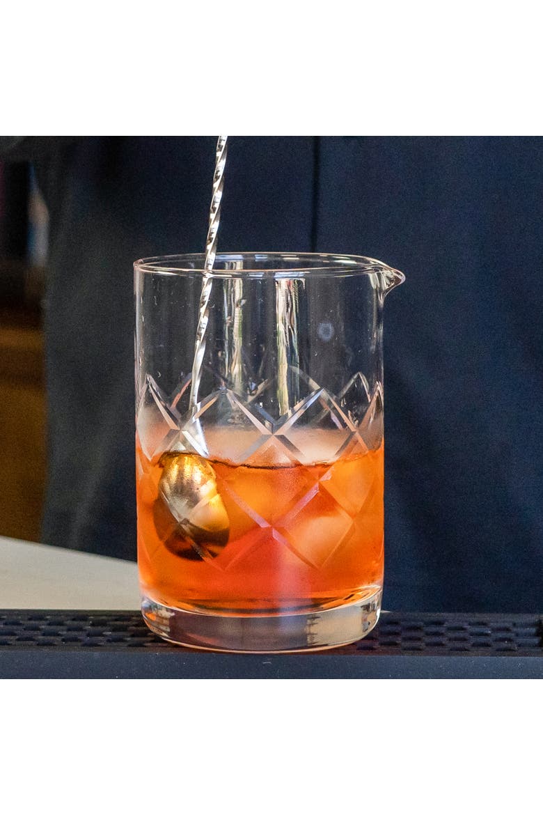 Cocktail Mixing Glass, Diamond Style, Alternate, color, Glass