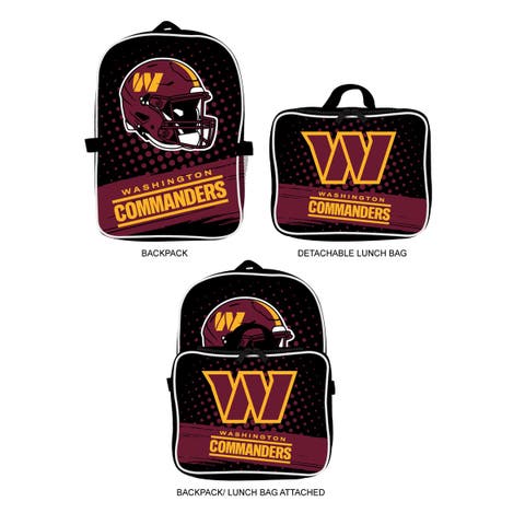 Washington Commanders Backpack & Lunch Box 2-Piece Set