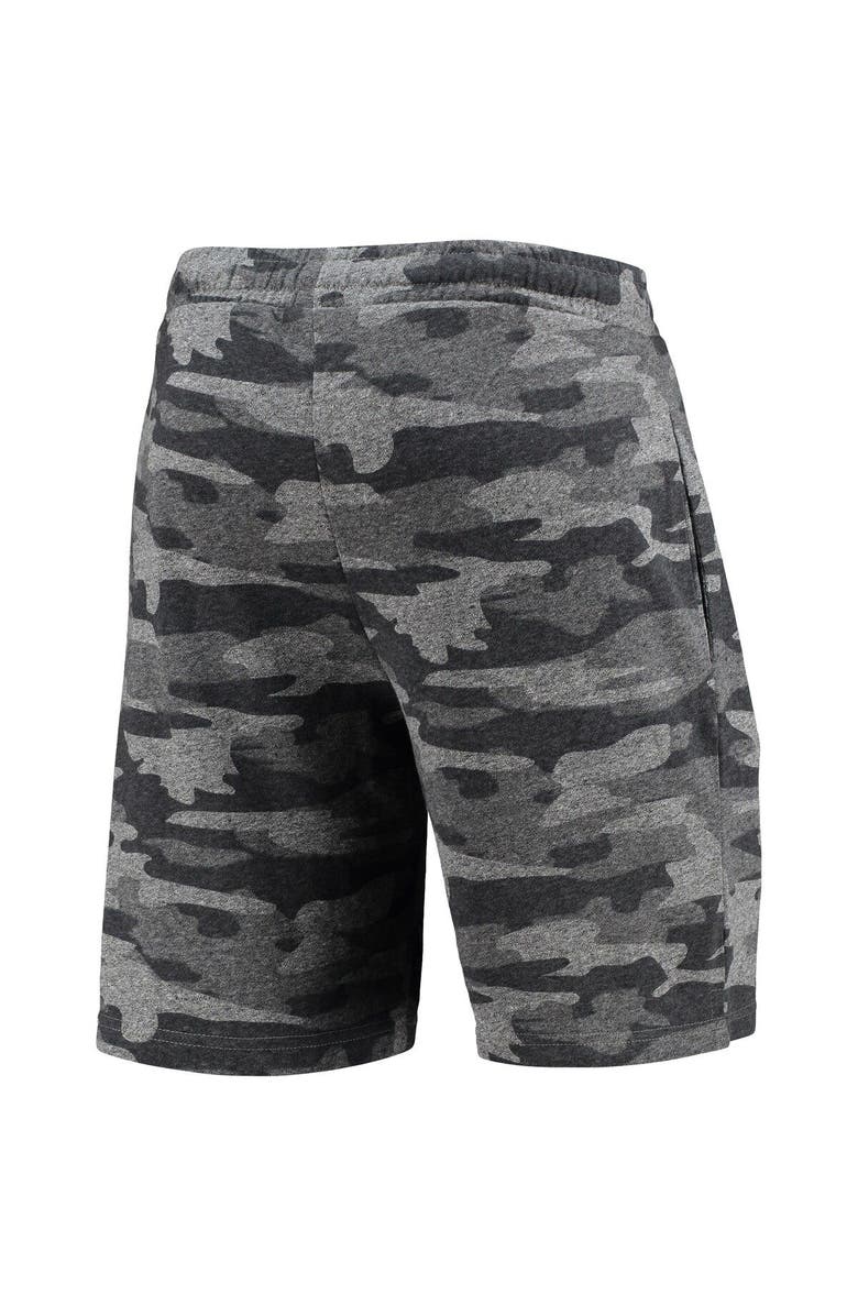 CONCEPTS SPORT Men's Concepts Sport Charcoal/Gray Alabama Crimson Tide Camo Backup Terry Jam Lounge Shorts, Alternate, color, Charcoal