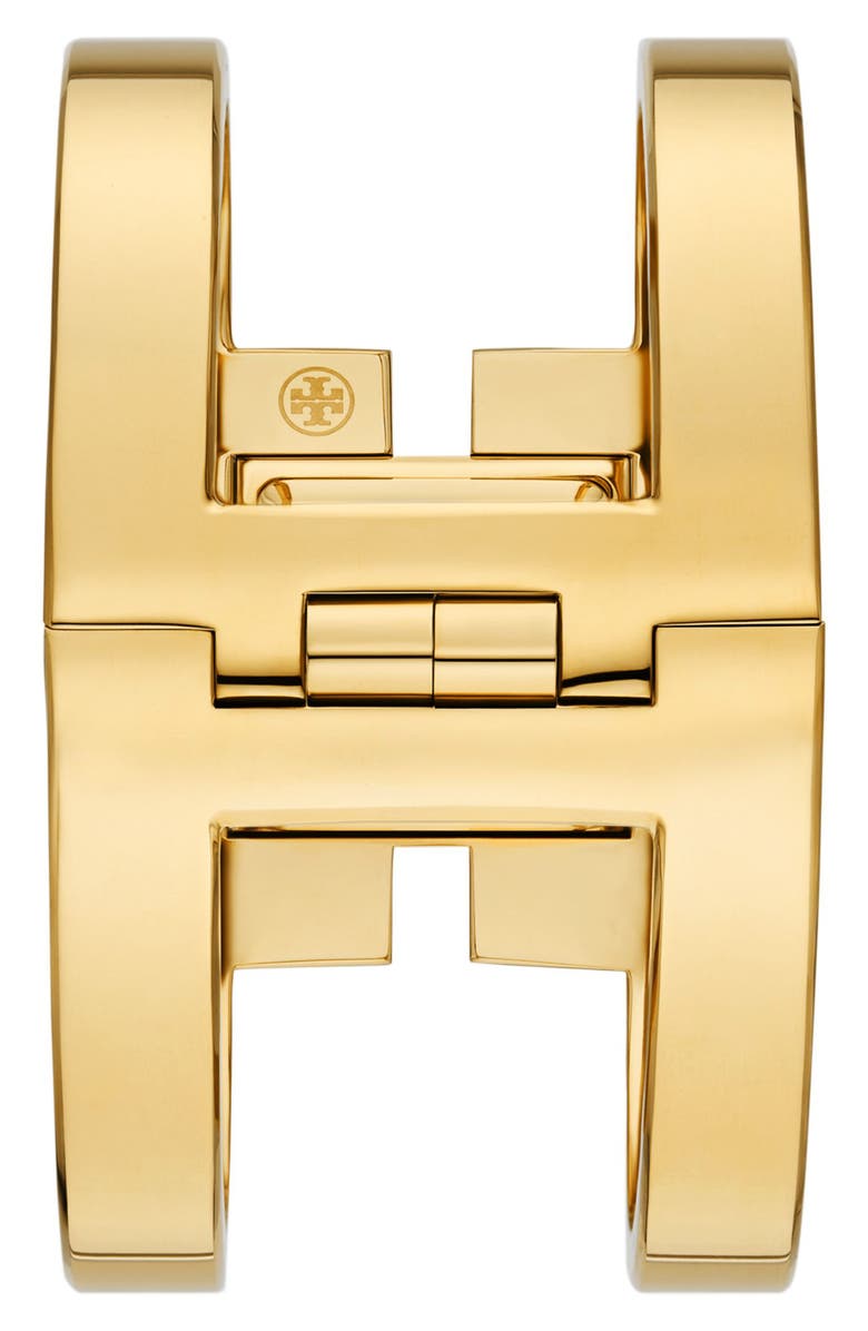 Tory Burch The Sawyer Bangle Watch, 21mm, Alternate, color,