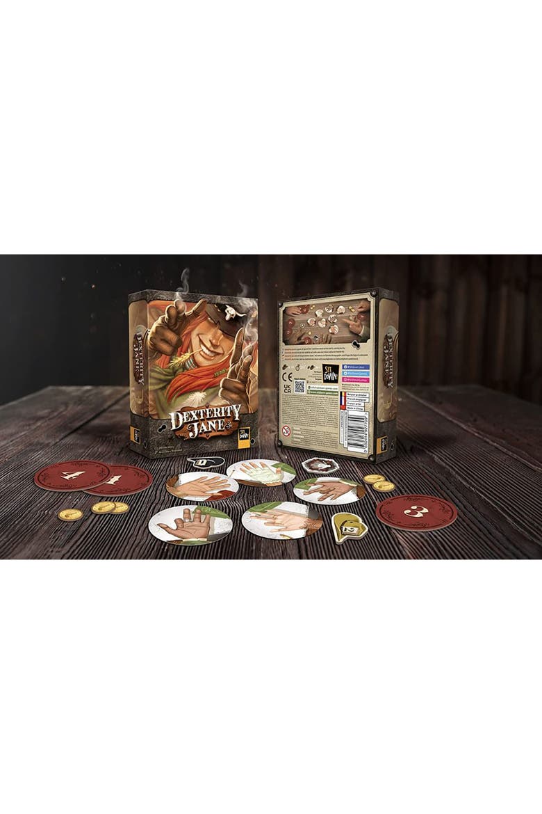 Dexterity Jane Puzzle and Dexterity Family Game, Alternate, color, Multicolored