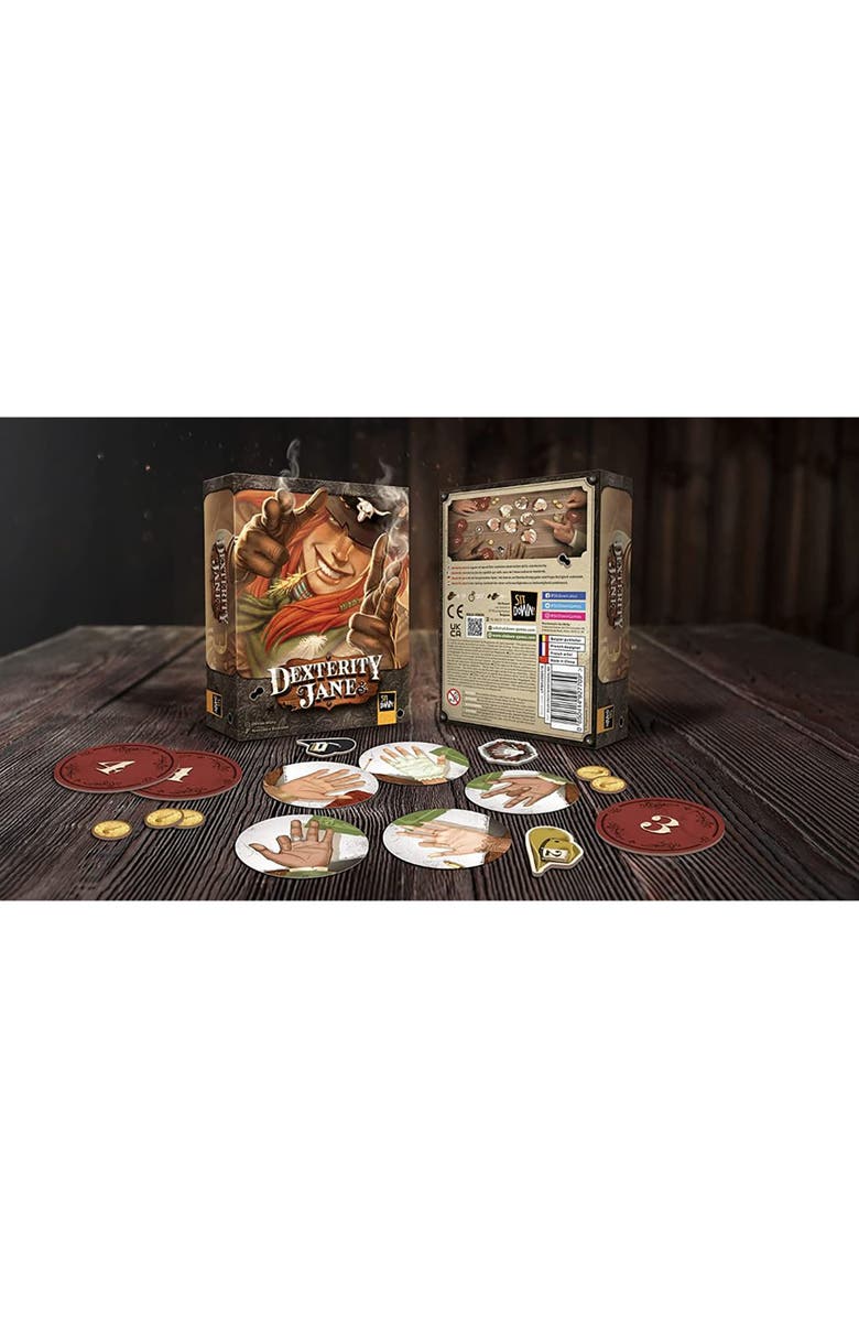 Sit Down! Dexterity Jane Puzzle and Dexterity Family Game, Alternate, color, Multicolored