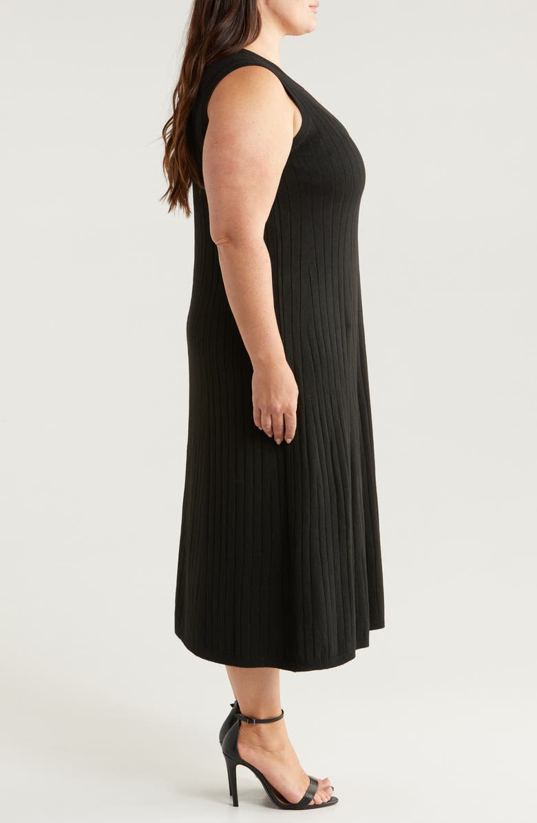 Vince Camuto Sleeveless Midi Sweater Dress, Alternate, color, 