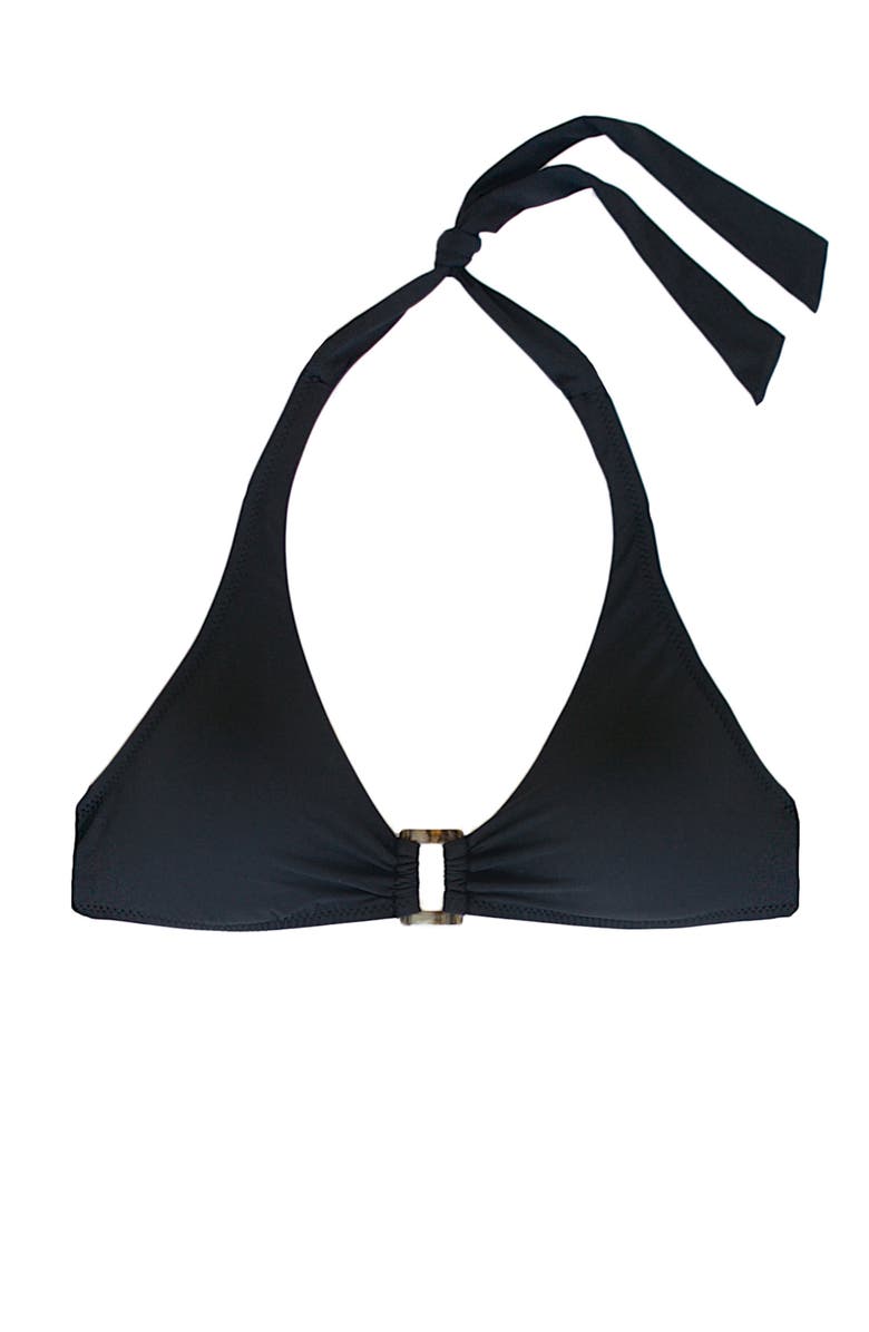 HELEN JON Tortoise Halter, Alternate, color, Black