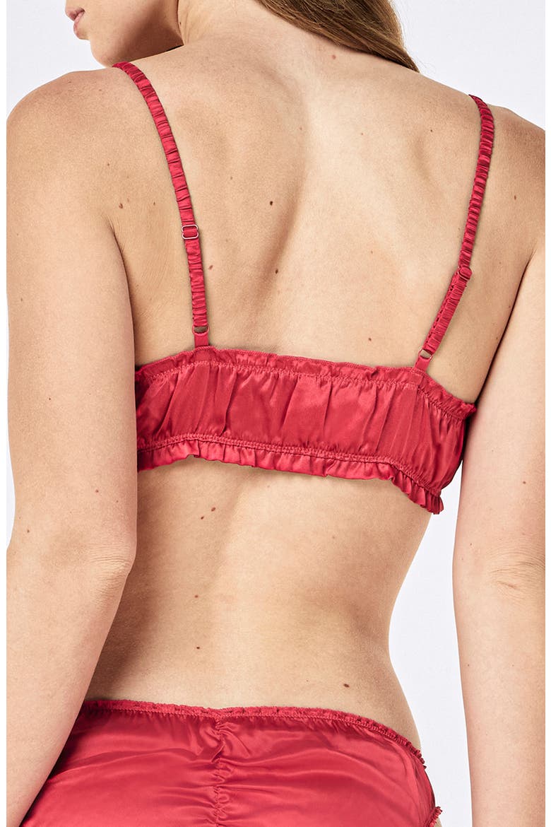 Audrey Mulberry Silk Bralette, Alternate, color, AMOUR ROSE