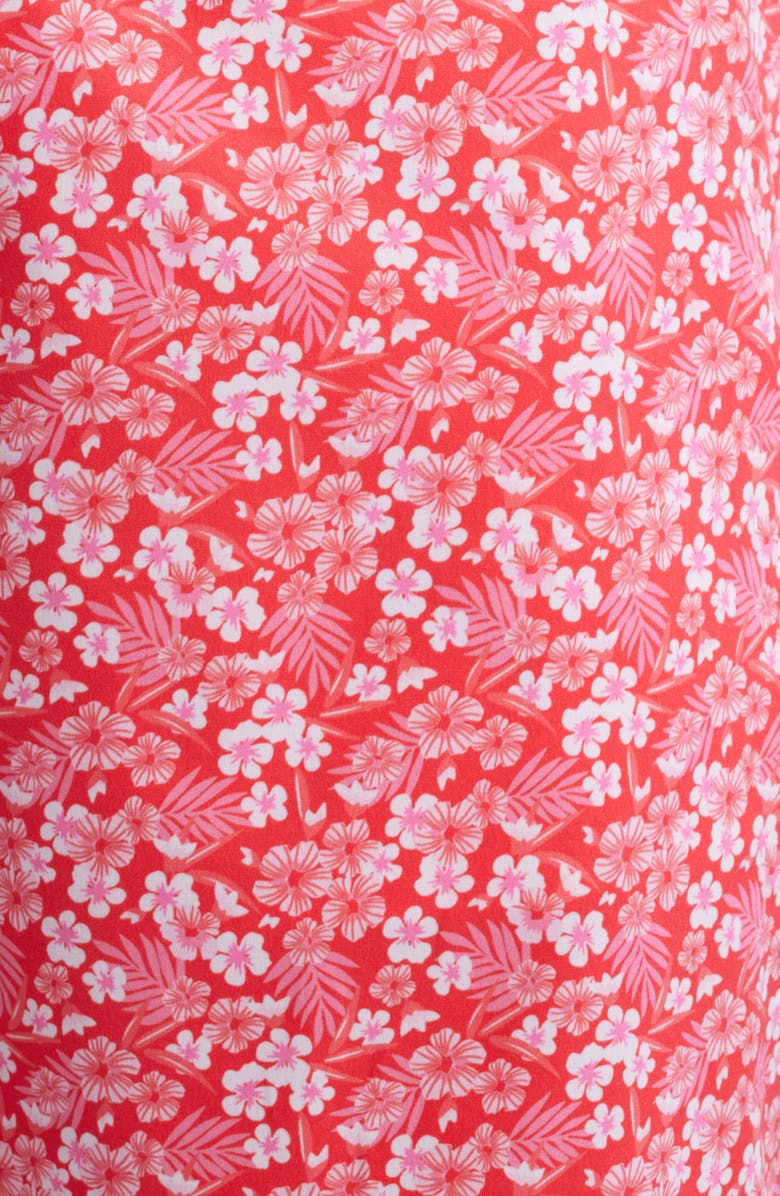 johnnie-O Lei Swim Trunks, Alternate, color, Rouge Red