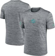 Nike Men's Nike Gray Miami Dolphins Sideline Velocity Performance T-Shirt