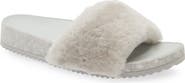 FLEKS San Ysidro Genuine Shearling Slide Sandal