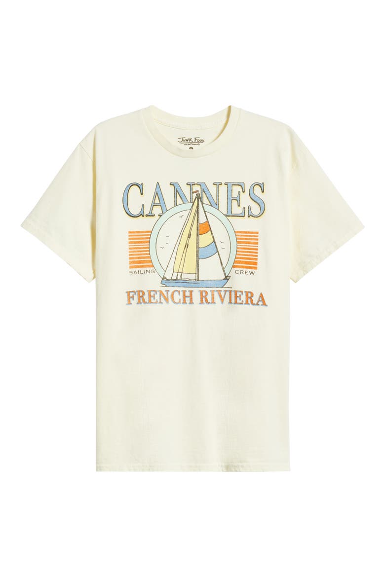 Cannes Cotton Graphic T-Shirt, Alternate, color, SOLE
