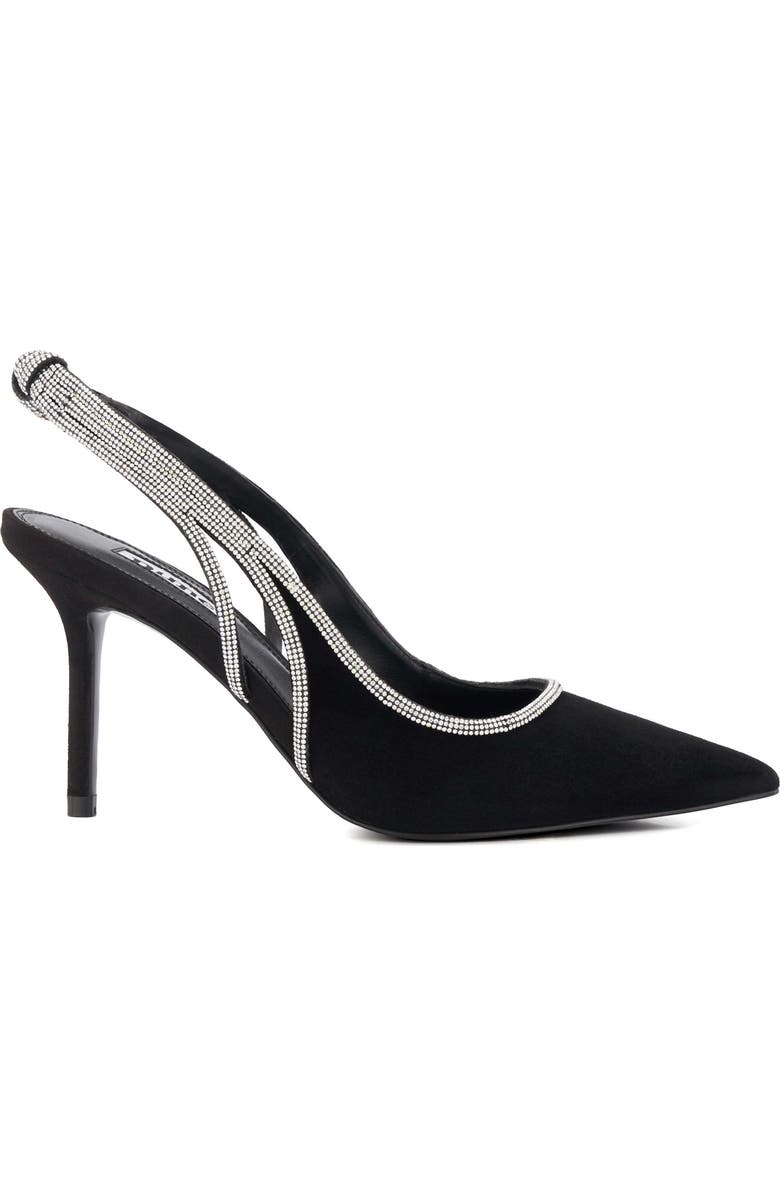 Dune London Cinematic Pointed Toe Slingback Pump, Alternate, color,